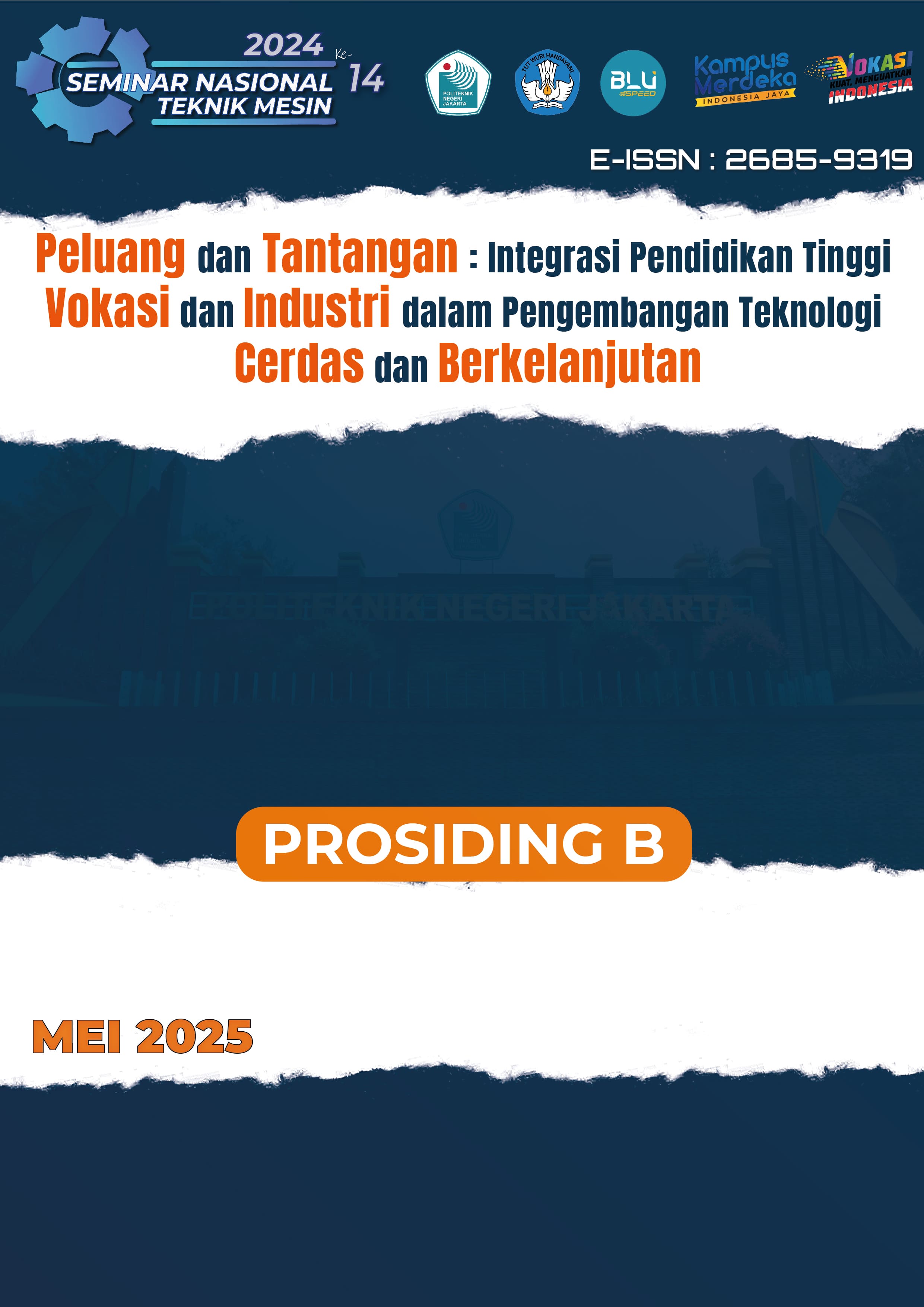 					View No. 2 (2024): Prosiding B Seminar Nasional Teknik Mesin 2024
				